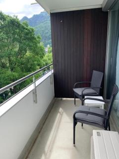 501 Schlafzimmer, Wohnzimmer, Küche und Bad mit Bergblick - Bad Reichenhall - 8