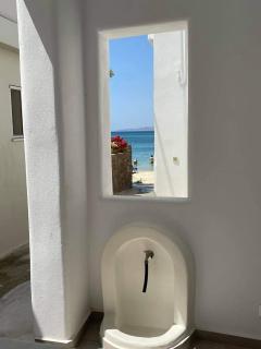 Theofanis on the beach - Agia Anna de Naxos - 4