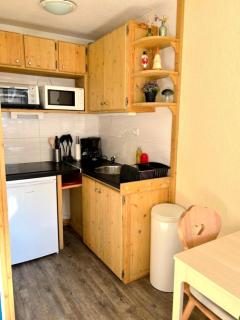 Résidence Le Thabor - studio 3/4 personnes en plein coeur station 19m² MAE-2976 - Modane - 4