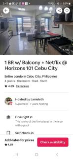 1 BR with Balcony with Netflix at Horizons 101 Cebu City - Cebu City - 9