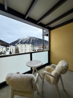 Davos Mountain View Studio 200 m Skilift Parsenn - Davos - 7