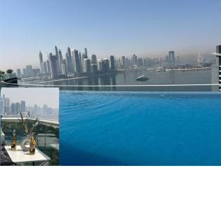 SevenPalm 2BR SeaView RooftopPool privBeach - Dubai - 9