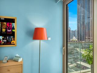 Stylish 1 BDR, In Burj Khalifa Park, Dubai Mall Walking Distance , Opera House 1mn away - Dubai - 4