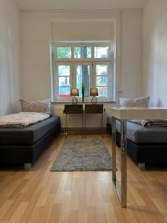 Apartment Leipziger Straße - 3 Schlafzimmer - 4 Betten - Balkon - gratis Stellplatz - SmartTV - Erfurt - 7