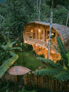 Alamvaya Bali Bamboo House - Sidemen - 6