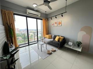 RiverView 8PAX 3BR in KBtown Wi-Fi, A-12-2 - Kota Bharu - 8