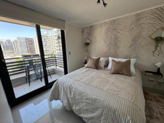 HOM I Amplio Depto 1D1B 3PAX con Terraza en STGO - Santiago - 0