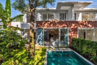 La Dora Estate-3BHK Contemporary Villas Vagator- Walk to beach-Caretaker - Pvt Pool - Vagator - 6