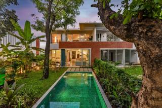 La Dora Estate-3BHK Contemporary Villas Vagator- Walk to beach-Caretaker - Pvt Pool - Vagator - 7
