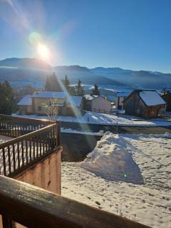 Studio cabine 4 couchages, vue face aux montagnes - Font-Romeu-Odeillo-Via - 9