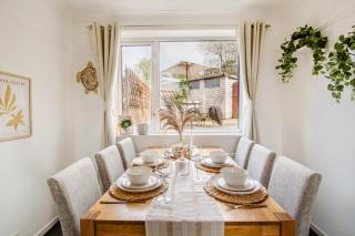 Serene Boho Retreat: White Oak Charm House 7ppl - Sheffield - 9