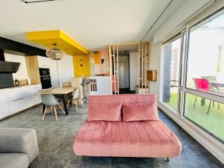 La Calypso Jolie T3 Vue Mer Terrasse Parking Wifi - 8