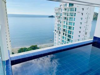 Apartaestudio Rodadero Sur RW TOWER Piscina - Gaira - 7