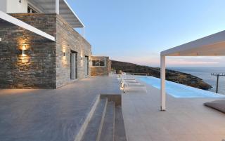 Luxurious villa with an infinity swimming pool sea and sunset view - 3