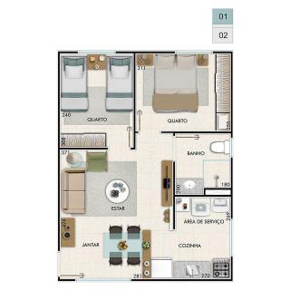 Apartamento em Cabo Frio condomínio - 6