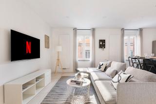 Beige Hospitalité - Sienna 4br- Élégance et Confort gare - Saint-Étienne - 0