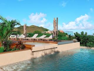 Saint-Martin: Appart Luxueux 2 Niveaux avec Terrasse, Piscine, Connexion Fibre et Climatisation - FR-1-734-69 - Marigot - 3