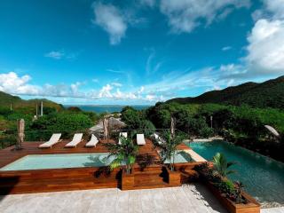 Saint-Martin: Appart Luxueux 2 Niveaux avec Terrasse, Piscine, Connexion Fibre et Climatisation - FR-1-734-69 - Marigot - 2