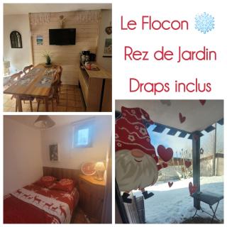 Le Flocon des Rousses , Joli petit Cocon en Rez de Jardin, Draps inclus - 0