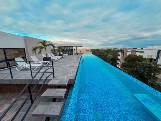 1 Bedroom Apartment in Aldea Zama King Bed Wifi Elle 01 - Tulum - 0