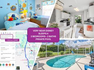 10 Min from Disney Themed 2 Bd Private Pool - Orlando - 0