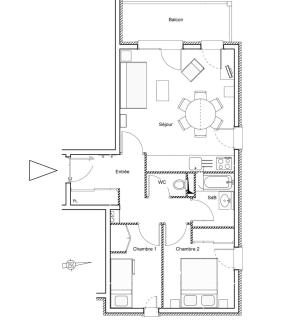 Résidence Le Criterium - 3 Pièces pour 6 Personnes MAE-7731 - Lanslebourg-Mont-Cenis - 3