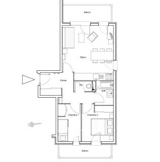 Résidence Le Criterium - 3 Pièces pour 6 Personnes MAE-7751 - Lanslebourg-Mont-Cenis - 1
