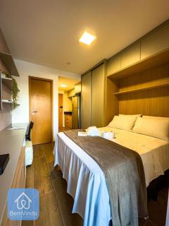 Estúdio Organizado e Confortável no Único Barra - 4