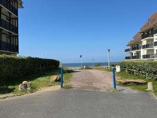 Studio en bord de mer avec balcon et vue imprenable, accès direct plage - FR-1-487-317 - Cabourg - 8