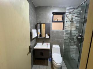 luxury fully furnished two bedroom apartment with fully equipped gym heated swimming pool children playing ground and a relaxing rooftop with breathtaking scenic views - 3