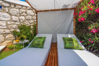 Malerisches Apartment direkt am Strand mit Lounge-Bett, Privatparkplatz, Klima, WiFi - Dramalj - 6