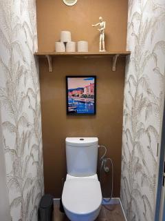 Olympie, airport, train and tram station Fully equipped for 3 peoples - 4