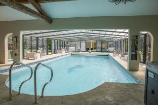 superb prestige property with indoor heated swimming pool, seminar room and tennis court in mouries, in the alpilles in provence – 16 people - Mouriès - 0