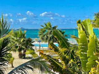 Villa Paradis Bleu Maison sur la plage, 2 chambres, piscines, tennis - Saint-Martin - 9