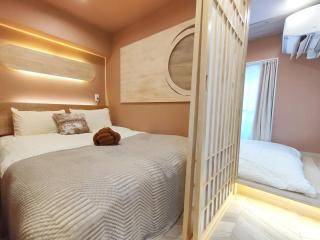 26 新宿中心2卧室 超级商圈 交通枢纽 早稻田大学 东新宿车站8分钟 最大5人 Shinjuku center 8 mins to ST 5P Maxs 直达新宿 涉谷 表参道 品川 池袋 上野 代代木 银座 原宿 - 0