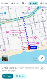 Apartamento 650mt da praia Alugo mínimo 04 diárias - Guarujá - 6