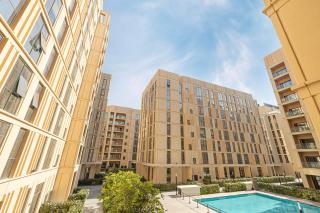 1BHK Poolview Apartment With Balcony - Timber Retreat - Sharjah - 7