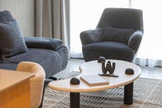 1BR Aesthetic Home by Blue Cloud Holidays - Sharjah - 5