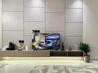 استديو مودرن في الشمال بطابع فني والوان هادئة - 6