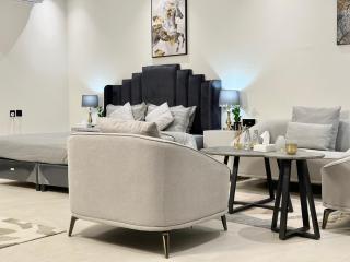 استديو مودرن في الشمال بطابع فني والوان هادئة - 1