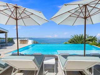 Ocean 5 Happy Bay 6 Bedroom Villa, Stunning Ocean Views, 2 beaches, close to Grand-Case dining - Friar's Bay - 8