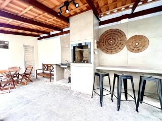 Casa com piscina , ar condicionado e churrasqueira no balneário Eliana - Guaratuba - 8