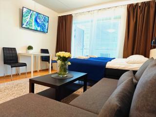 City center 1R studio with perfect view, parking - Oulu - 6
