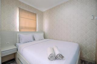 Elegant and Comfortable 1BR Apartment at Atlanta Residences By Travelio - Depok - 0