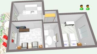 Apartment for two persons with sea view in Trogir near the beach - Trogir (Traù) - 8