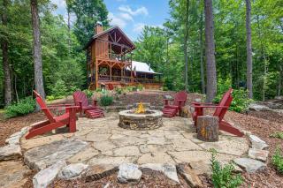 Three Loves Cabin - Three Loves Cabin - Cherry Log GA - Hot Tub, Fire Pit - 0