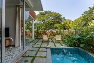 La Masillia Estate Siolim with 2bhk Private Pool & Garden in Peaceful Location - Siolim - 2
