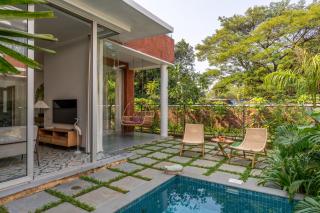 La Masillia Estate Siolim with 2bhk Private Pool & Garden in Peaceful Location - Siolim - 5