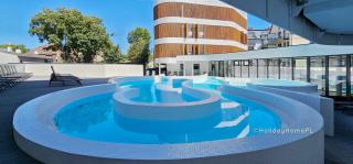 HOLIDAY HOME Baltic Waves Resort A320 balkon, sauna, basen, gym GRATIS - Misdroy - 5