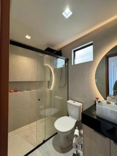 Apto completo em Cabedelo, proximo a João Pessoa com 2 quartos, cozinha completa e ar condicionado e varanda Gourmet - 9